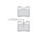 Kit de plaquettes de frein, frein à disque 37009 ABS, Vignette 3