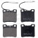 Kit de plaquettes de frein, frein à disque 37009 ABS, Vignette 4