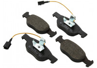 Kit de plaquettes de frein, frein à disque 37012 ABS