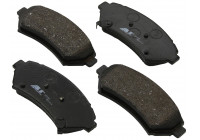 Kit de plaquettes de frein, frein à disque 37015 ABS