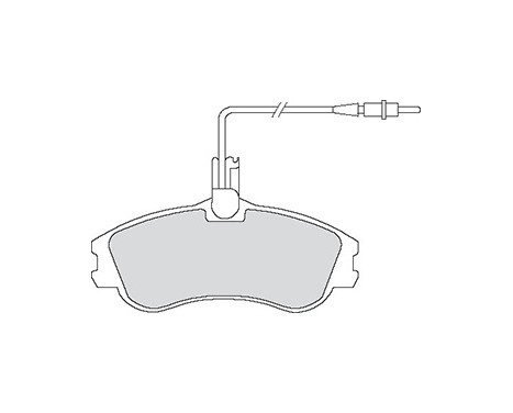 Kit de plaquettes de frein, frein à disque 37016 ABS, Image 3