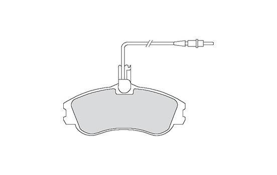 Kit de plaquettes de frein, frein à disque 37016 ABS, Image 3
