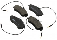 Kit de plaquettes de frein, frein à disque 37016 ABS
