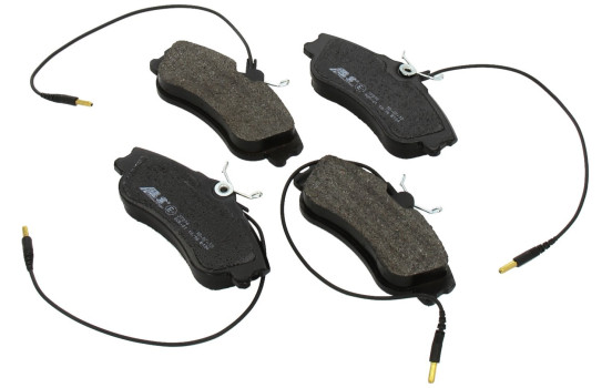Kit de plaquettes de frein, frein à disque 37016 ABS