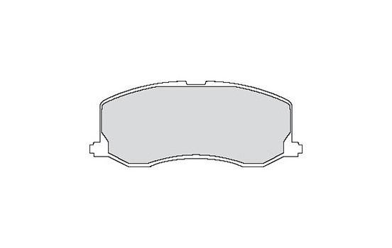 Kit de plaquettes de frein, frein à disque 37017 ABS, Image 2
