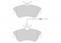 Kit de plaquettes de frein, frein à disque 37019 ABS