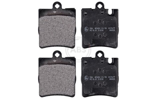 Kit de plaquettes de frein, frein à disque 37022 ABS, Image 4