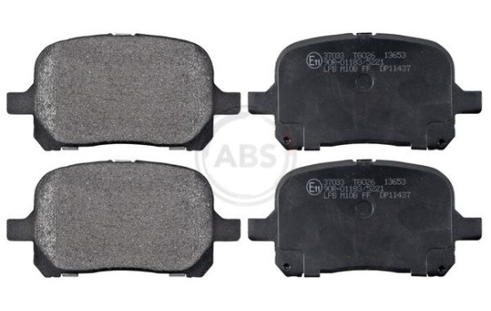 Kit de plaquettes de frein, frein à disque 37033 ABS, Image 4