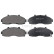 Kit de plaquettes de frein, frein à disque 37044 ABS, Vignette 4