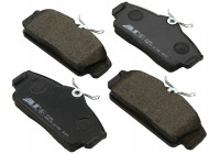 Kit de plaquettes de frein, frein à disque 37046 ABS