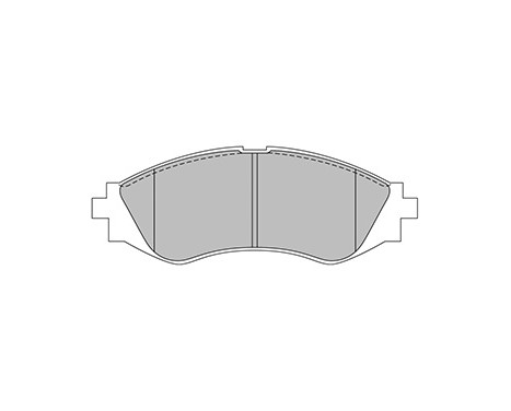 Kit de plaquettes de frein, frein à disque 37055 ABS, Image 3