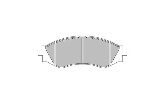 Kit de plaquettes de frein, frein à disque 37055 ABS, Image 3