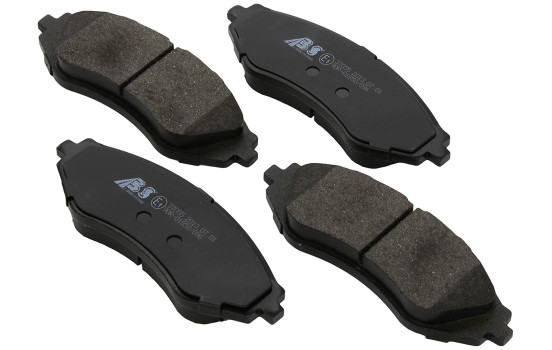 Kit de plaquettes de frein, frein à disque 37055 ABS