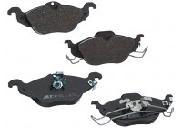 Kit de plaquettes de frein, frein à disque 37065 ABS