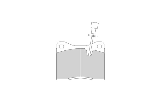 Kit de plaquettes de frein, frein à disque 37075 ABS, Image 3