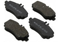 Kit de plaquettes de frein, frein à disque 37078 ABS