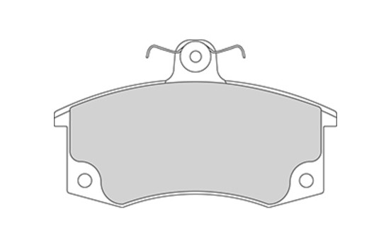 Kit de plaquettes de frein, frein à disque 37079 ABS, Image 3