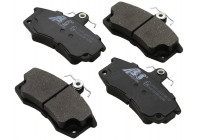 Kit de plaquettes de frein, frein à disque 37079 ABS