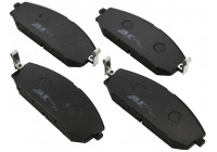 Kit de plaquettes de frein, frein à disque 37084 ABS