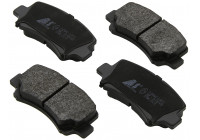 Kit de plaquettes de frein, frein à disque 37086 ABS