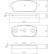 Kit de plaquettes de frein, frein à disque 37096 ABS, Vignette 2