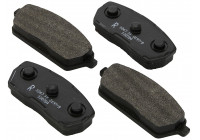 Kit de plaquettes de frein, frein à disque 37096 ABS