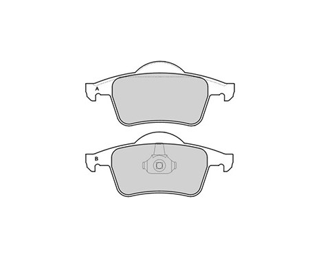 Kit de plaquettes de frein, frein à disque 37098 ABS, Image 3