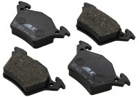 Kit de plaquettes de frein, frein à disque 37104 ABS