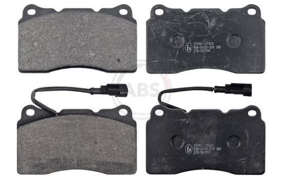 Kit de plaquettes de frein, frein à disque 37106 ABS, Image 4