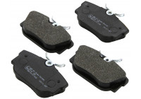 Kit de plaquettes de frein, frein à disque 37118 ABS