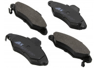 Kit de plaquettes de frein, frein à disque 37127 ABS
