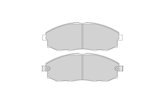 Kit de plaquettes de frein, frein à disque 37130 ABS, Image 2