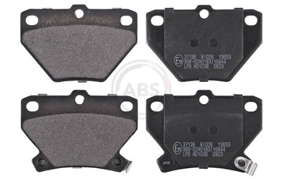 Kit de plaquettes de frein, frein à disque 37136 ABS, Image 4