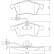 Kit de plaquettes de frein, frein à disque 37143 ABS, Vignette 2