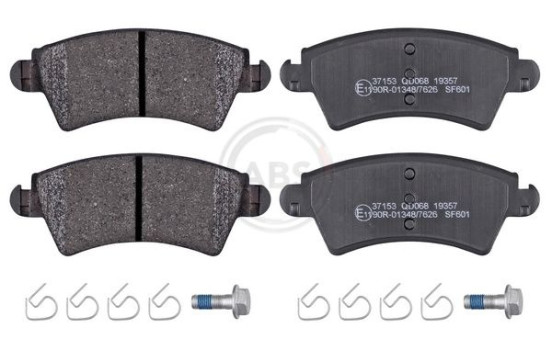 Kit de plaquettes de frein, frein à disque 37153 ABS, Image 3