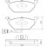 Kit de plaquettes de frein, frein à disque 37155 ABS, Vignette 2