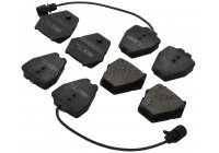Kit de plaquettes de frein, frein à disque 37162 ABS