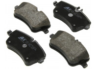 Kit de plaquettes de frein, frein à disque 37165 ABS