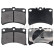 Kit de plaquettes de frein, frein à disque 37168 ABS, Vignette 4