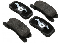 Kit de plaquettes de frein, frein à disque 37169 ABS