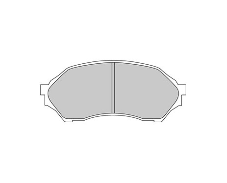 Kit de plaquettes de frein, frein à disque 37186 ABS, Image 3