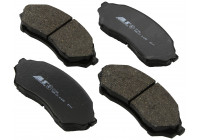 Kit de plaquettes de frein, frein à disque 37186 ABS