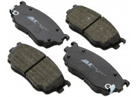 Kit de plaquettes de frein, frein à disque 37189 ABS
