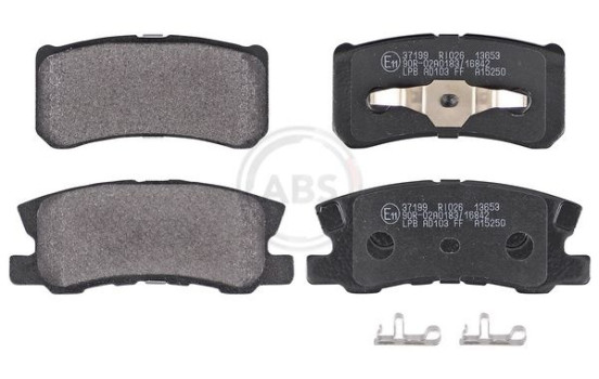 Kit de plaquettes de frein, frein à disque 37199 ABS, Image 4
