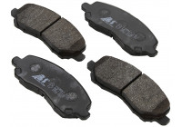 Kit de plaquettes de frein, frein à disque 37202 ABS