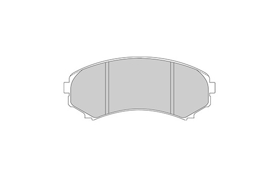 Kit de plaquettes de frein, frein à disque 37203 ABS, Image 2