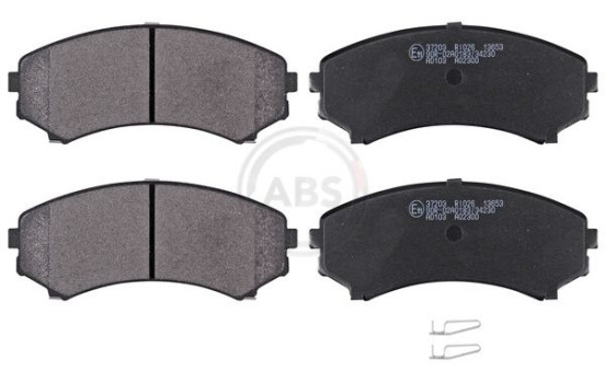 Kit de plaquettes de frein, frein à disque 37203 ABS, Image 4