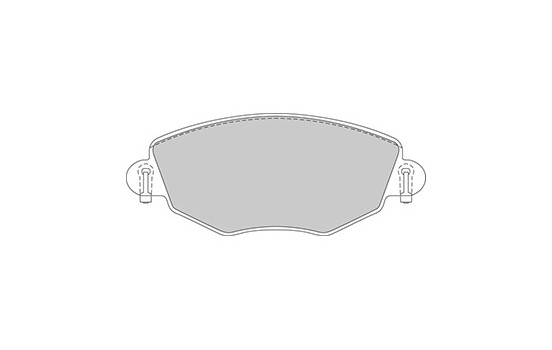 Kit de plaquettes de frein, frein à disque 37215 ABS, Image 3