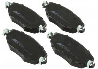 Kit de plaquettes de frein, frein à disque 37215 ABS