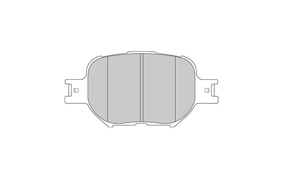 Kit de plaquettes de frein, frein à disque 37223 ABS, Image 3